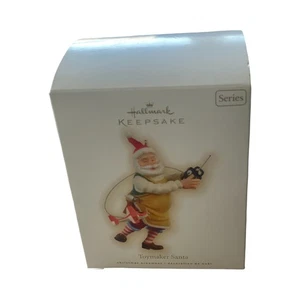 Hallmark Andenken Ornament 2009 Spielzeugmacher Santa #10 in Serie - Spielzeug RC Flugzeug - Bild 1 von 2