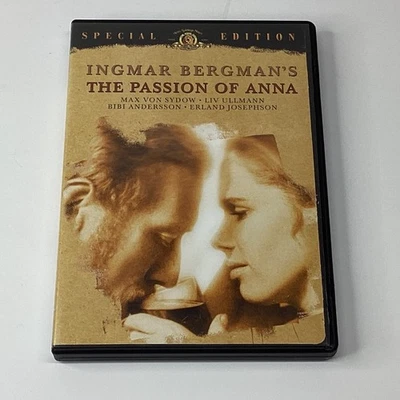 The Passion of Anna DVD 1969 Special Edition Max von Sydow Liv Ullmann - Image 1 of 3