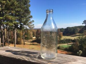 Vintage Product of Double Cola Company Old Clear Glass Bottle 12oz