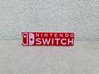 Nintendo Switch Acrylic Sign (20cm long) - Retro hand made acrylic sign -