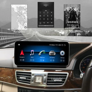 10.25inch Android Screen CarPlay GPS Mercedes Benz E Class W212 2012-2014 NTG4.5 - Picture 1 of 8