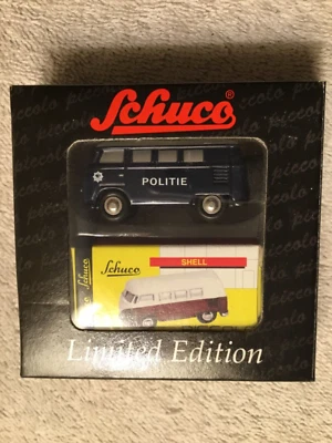 SCHUCO PICCOLO ESCALA 1:90 VW VOLKSWAGEN BUS POLÍTICA Foto 1 de 2