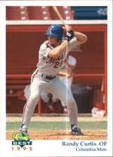 1992 Columbia Mets Classic/Best #24 Randy Curtis