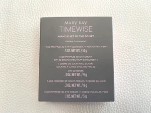 Mary Kay TimeWise On The Go 3D Miracle Set 4 Piece Set 089021 Exp. Travel Small - Picture 1 of 4