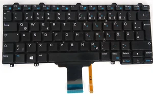 Original Dell Latitude E7250 E7270 Tastatur E5250 E5270 0N5C9F GER DE Backlit - Bild 1 von 2