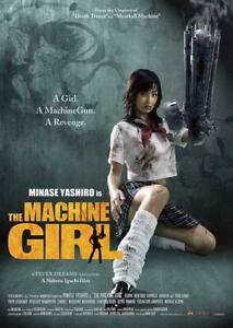 AFFICHE DE FILM The Machine Girl 11x17 Minase Yashiro, Asami, Nobuhiro Nishihara, A