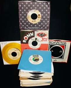 70 Rockabilly - Outlaw Country 45's~Rare Ones~Rare Promo's~Don't Miss On These - Imagen 1 de 1