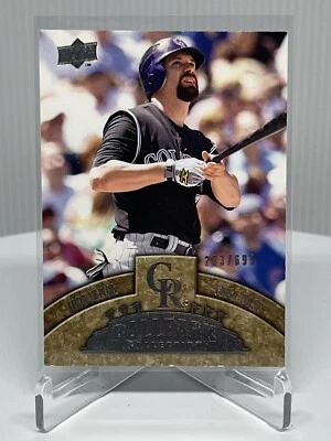 2009 Upper Deck Ballpark Collection 263/699 Todd Helton #68 - Image 1 of 2