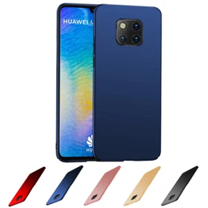 SLIM matt Hardcase Huawei Mate 20 Pro ultradünn Schutzhülle Cover Schale Bumper - Picture 1 of 9