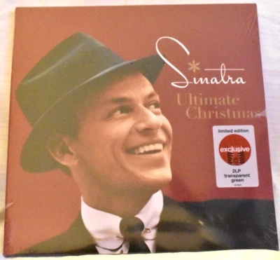 FRANK SINATRA -ULTIMATE CHRISTMAS -TARGET EXCLUSIVE 2 LP GREEN VINYL -NEW SEALED - Image 1 of 3