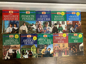 The American Adventure Series Paperback Books Lot of 10 Living History books