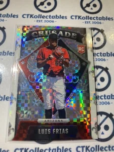2022 Chronicles MLB Baseball Crusade Luis Frias Building Blocks RC Prizm #20 - Picture 1 of 1