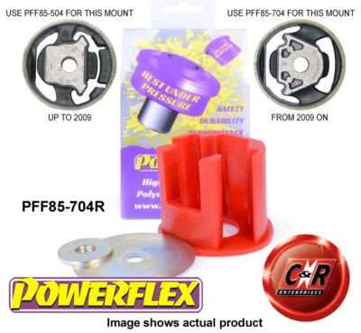 Powerflex Bajo Motor Mnt Insertar Grande Diesel Para VW Golf MK5 Mid08 Encendido - Imagen 1 de 4