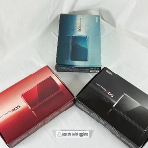 Nintendo 3DS Console w/Box Various Select Colors Japanese ver. Edition - Picture 1 of 27