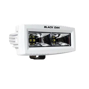 Black Oak 4" Marine Spreader Light - Scene Optics - White Housing - Pro Series 3 - Picture 1 of 1