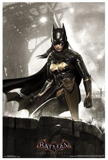 BATMAN ARKHAM KNIGHT ~ BATGIRL 22x34 VIDEO GAME POSTER NEW/ROLLED! - Image 1 of 1