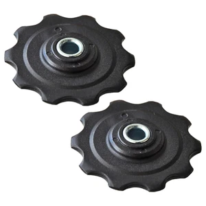 TenTooth 10t Plastic Jockey Wheels for Vintage 5 6 7 8 Speed Derailleurs - Picture 1 of 2