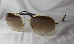 GAFAS DE SOL RAY-BAN *RB 3540 001/51* NUEVAS Oro-Marrón - Imagen 1 de 6