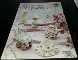 CZ9 ANNIE'S ATTIC 1997, BIRTHSTONE KEEPSAKES CROCHET PATTERN LEAFLET- 12 DESIGNS - Picture 1 of 2