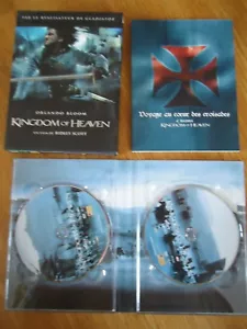 LOT 2 DVD COLLECTOR ** KINGDOM OF HEAVEN ** RIDLEY SCOTT BLOOM + LIVRET CROISADE - Imagen 1 de 2