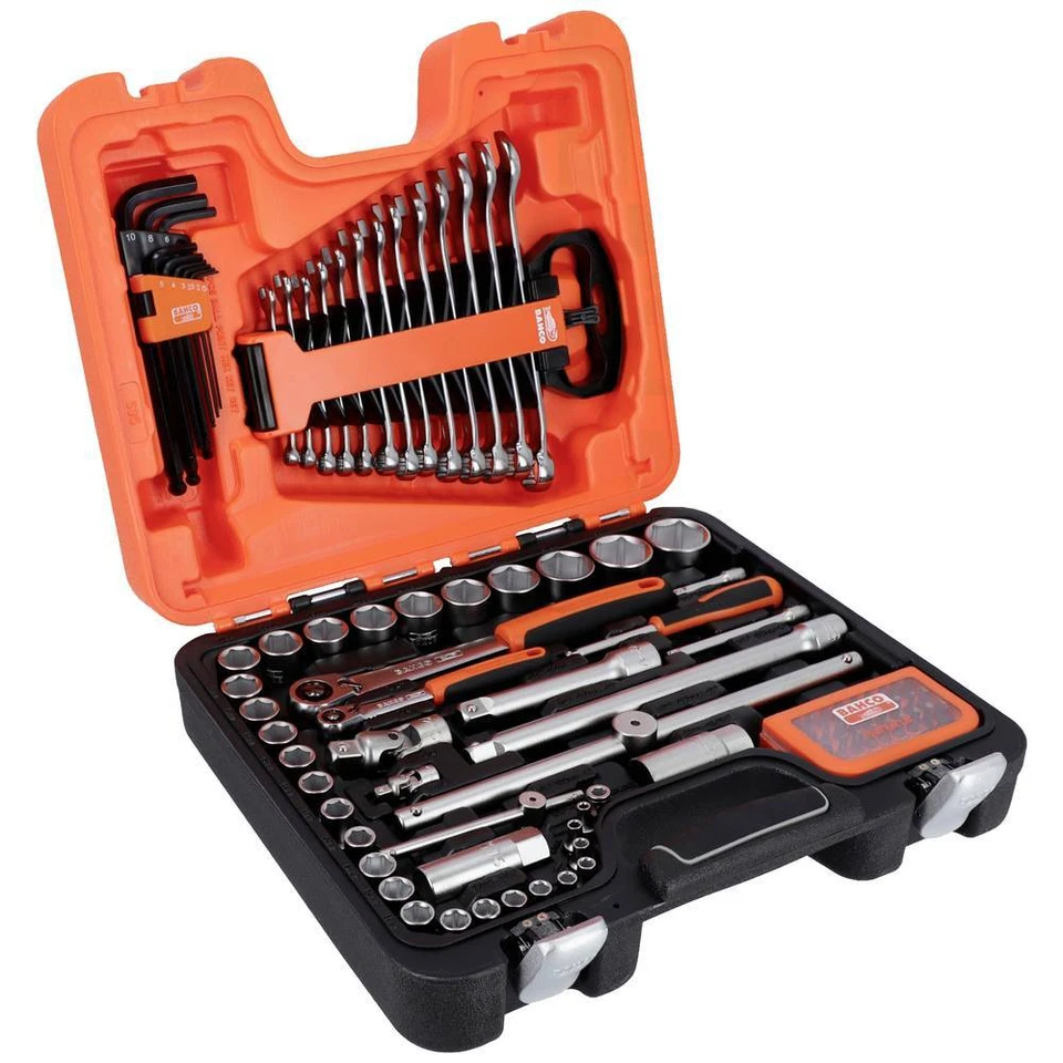 Bahco Kit di chiavi a bussola 1/2, 1/4 95 parti S95 - Immagine 1 di 1