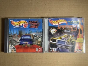 Hot Wheels: Stunt Track Driver 1 & 2 Get'n Dirty PC CD-ROM Spiele Bundle Lot - Bild 1 von 6