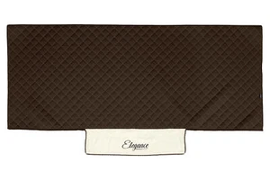 LKW Kunstleder Tagesdecke Bettbezug für DAF XF 95 06-12 105 9705 106 14- BRAUN - Bild 1 von 3