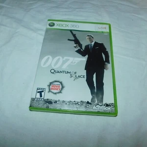 James Bond 007 Quantum of Solace Microsoft Xbox 360- CIB- TESTED - Picture 1 of 2