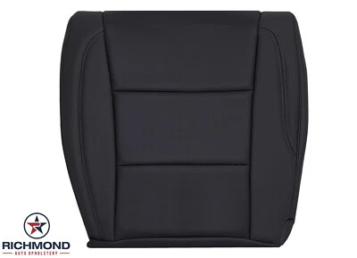Cubierta de asiento de cuero inferior del lado del conductor negra para Toyota Avalon Limited 2013-2018 Foto 1 de 4