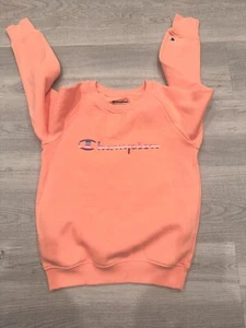 Champion Pullover Girls Size Medium (m) Athleticwear - Peach/pink - Picture 1 of 4