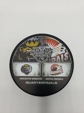 2014 AHL Calder Cup Manchester Monarchs VS Norfolk Admirals HOCKEY PUCK 