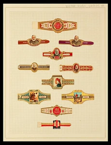 137/ER 11 VITOLAS 11 -Cigars Band-Marca DIFFERENT OF VICTOR HUGO - Bild 1 von 3