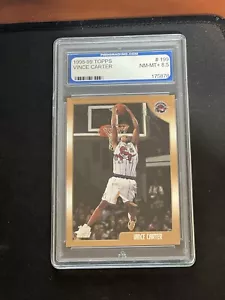 Vince Carter Rookie (Graded Pro Grading NM/MT 8.5) 1998-99 Topps #199 - Picture 1 of 2