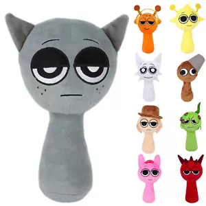 NEW Sprunki Game Figure Plush Doll Anime Tunner Clukr Brud Raddy Colourful Dolls - Picture 1 of 21