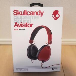 Skullcandy Aviator Red Headphones