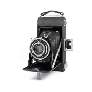 Ensign Ranger Vintage 1940s Folding 120 Roll Film Camera - Picture 1 of 8