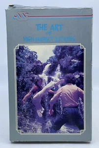 The Art Of High Impact Kicking Martial Arts Instruction VHS 1982 Hwang Jang Lee - Picture 1 of 7