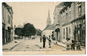 CPA 21 POUILLY EN AUXOIS (Côte d'Or) - Un coin de la Place et de la Grande Rue  - Imagen 1 de 2