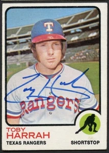 Toby Harrah #216 signed autograph auto 1973 Topps Baseball Trading Card - Picture 1 of 1