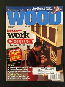 Wood Magazine February 2002 Issue 139 Work Center - Imagen 1 de 2