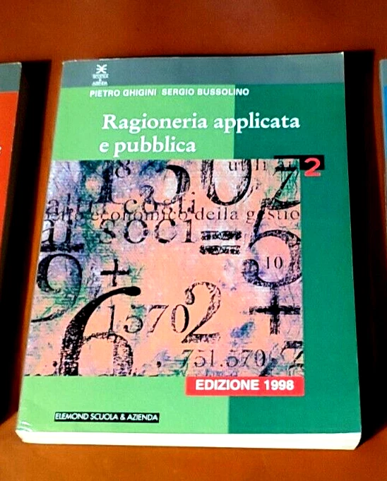 RAGIONERIA APPLICATA E PUBBLICA  2 Ghigini Bussolino 1988 - Immagine 1 di 1