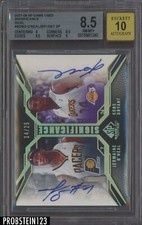 2007-08 SP Game Used Kobe Bryant HOF Jermaine O'Neal 14/25 BGS 8.5 w/ 10 AUTO