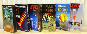 Auswahl *VHS* Videokassette BASF Fuji TDK u. a. TAPE *sealed* NEU & OVP TOP - Bild 1 von 42