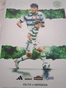 23/24 Celtic v Aberdeen 12/11/2023 Sellout With Stickers Good Condition - Picture 1 of 5