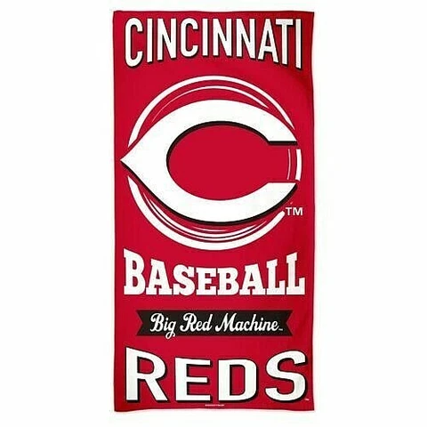 Cincinnati Reds Beach Towel Size 30" x 60" Cover