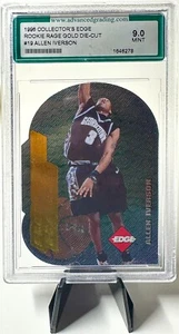 1996 Collector's Edge Rookie Rage - Allen Iverson #19 (RC) - Picture 1 of 2