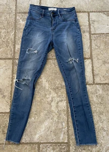 Pacsun High Rise Ankle Jegging Stretch 26 Distressed *Sale* - Picture 1 of 4