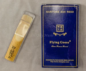 Flying Goose Premium Choice Baritone Saxophone Reeds (6 pcs), Strength 2.5 - Picture 1 of 1