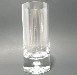 Crate & Barrel Direction Highball Glass 12oz Handblown Controlled Bubble Barware - Picture 1 of 5