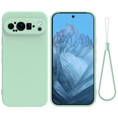 Funda trasera delgada de silicona mate para Google Pixel 10 9 Pro XL 8 Pro 9a 8A 7 6 Foto 1 de 4